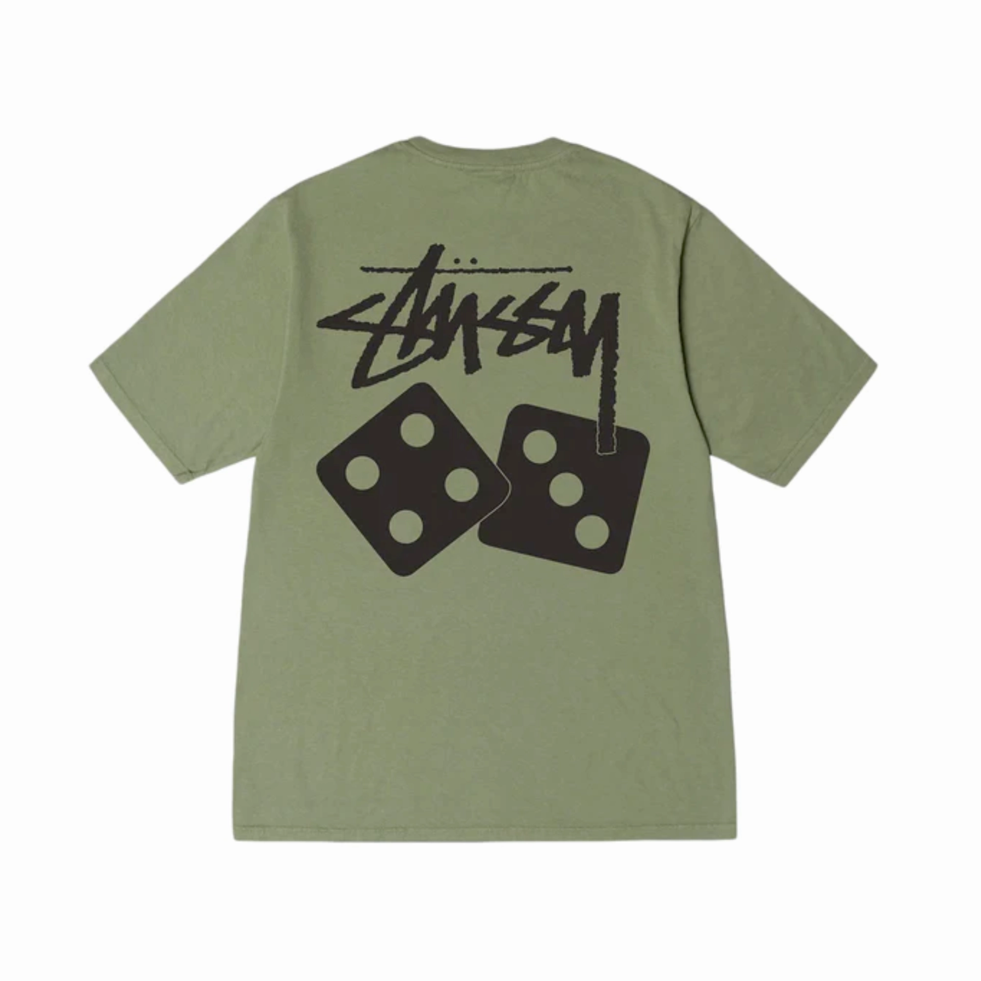 Stüssy Dice Pigment Dyed T-shirt Artichoke