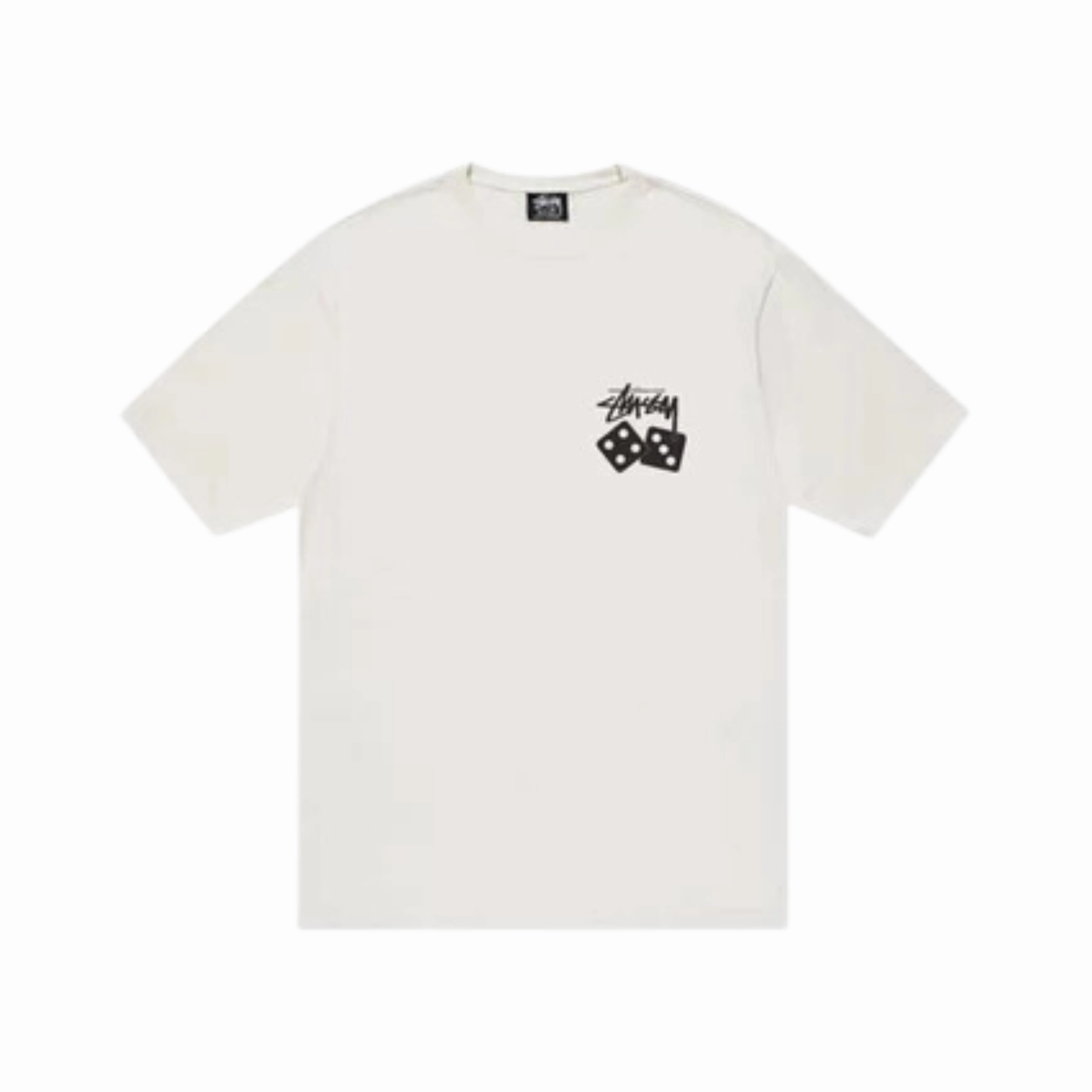 Stüssy Dice Pigment Dyed T-shirt White