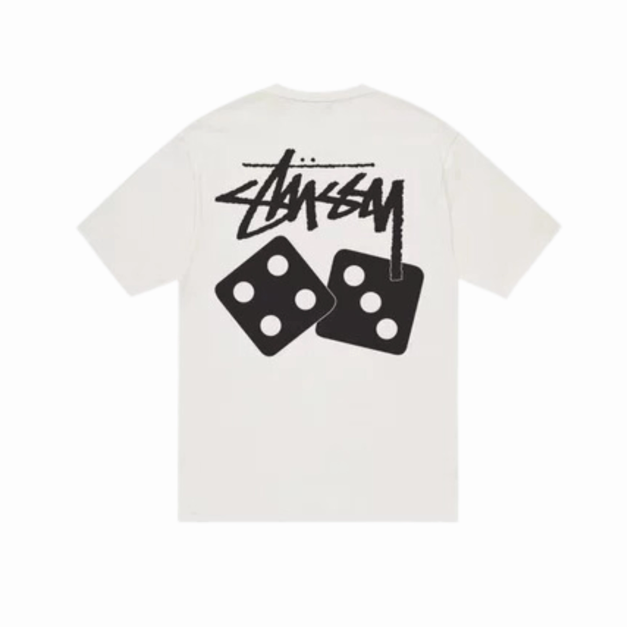 Stüssy Dice Pigment Dyed T-shirt White