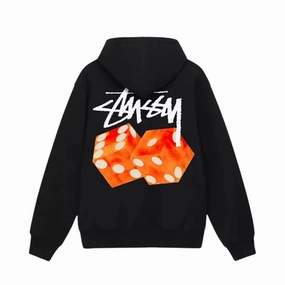 Stüssy Diced Out Hoodie Black