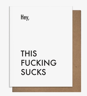 Sucks Card