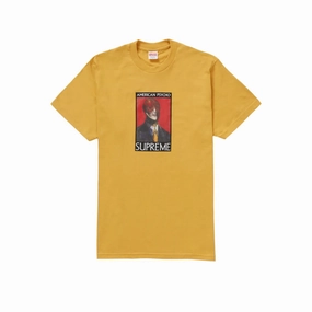 Supreme American Psycho T-shirt Mustard