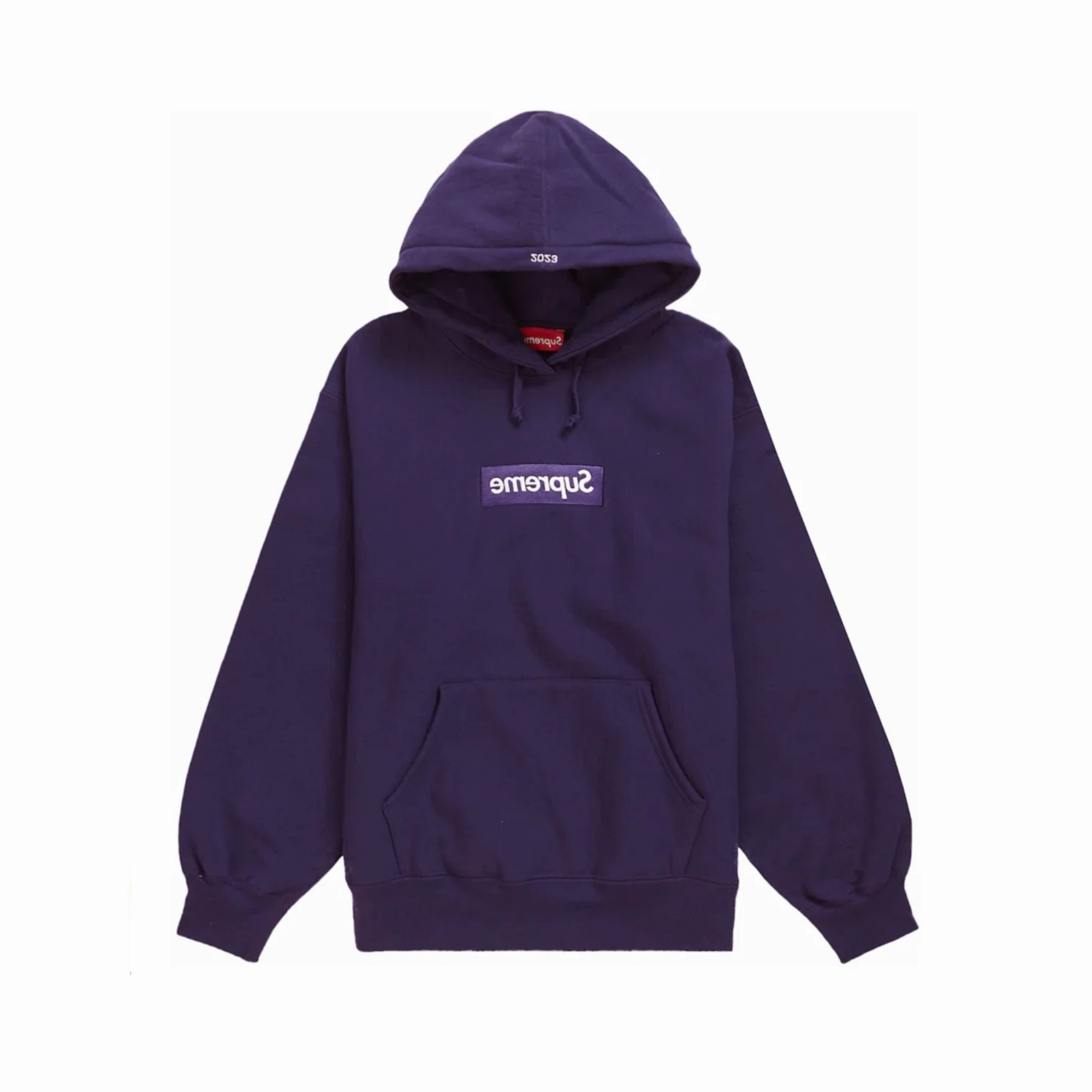 Supreme Box Logo Hoodie Dark Purple