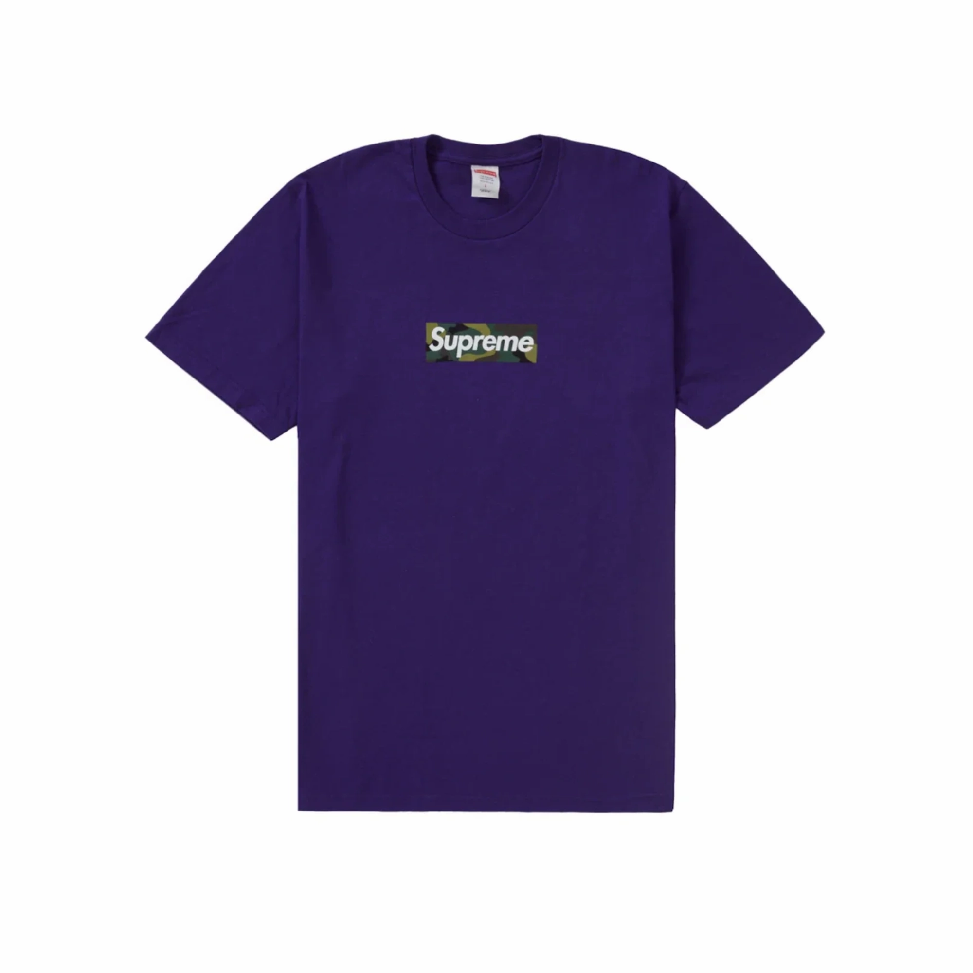 Supreme Box Logo T-shirt Purple