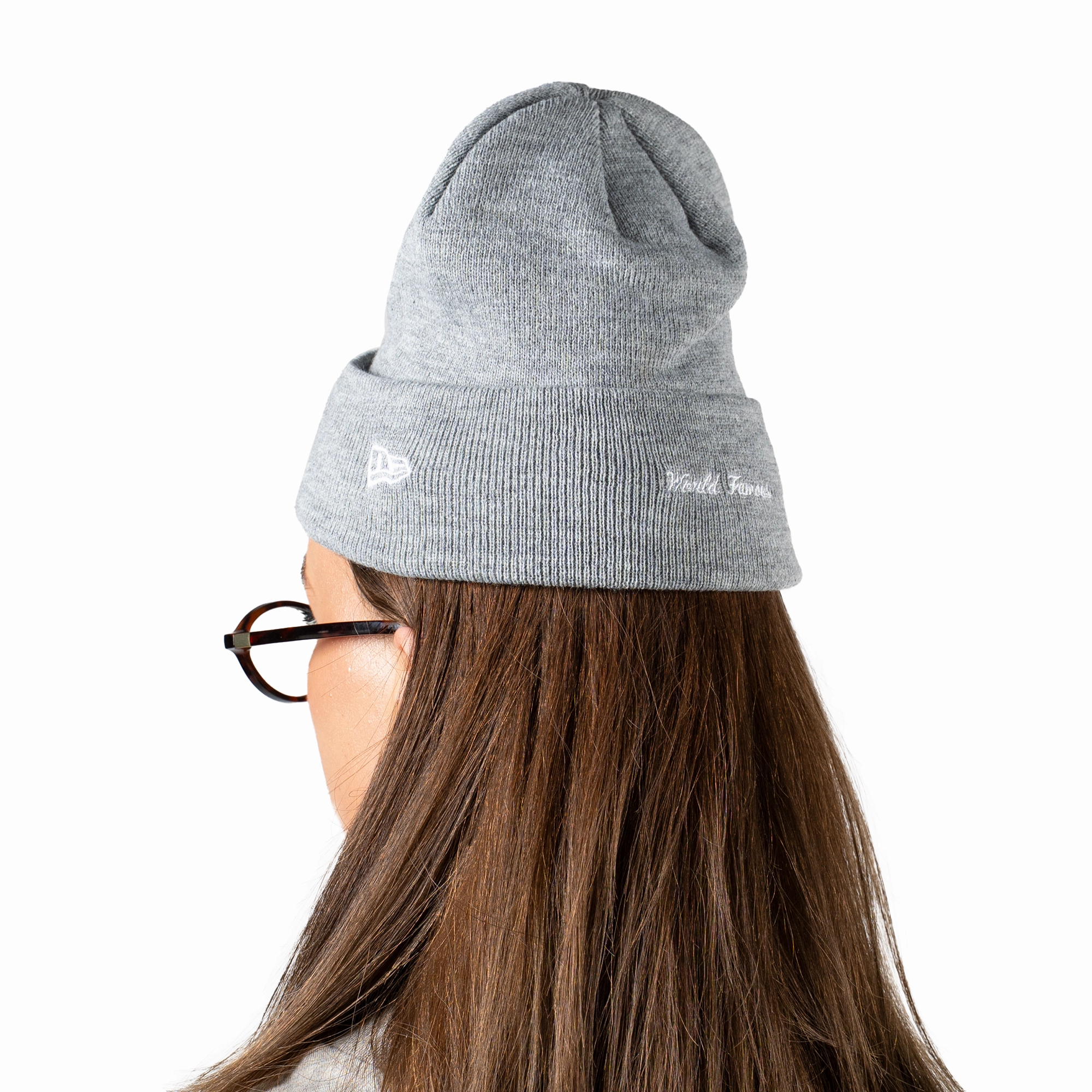 Supreme New Era Box Logo Beanie (FW23) Camo Grey