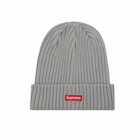 Supreme Overdyed Beanie Grey