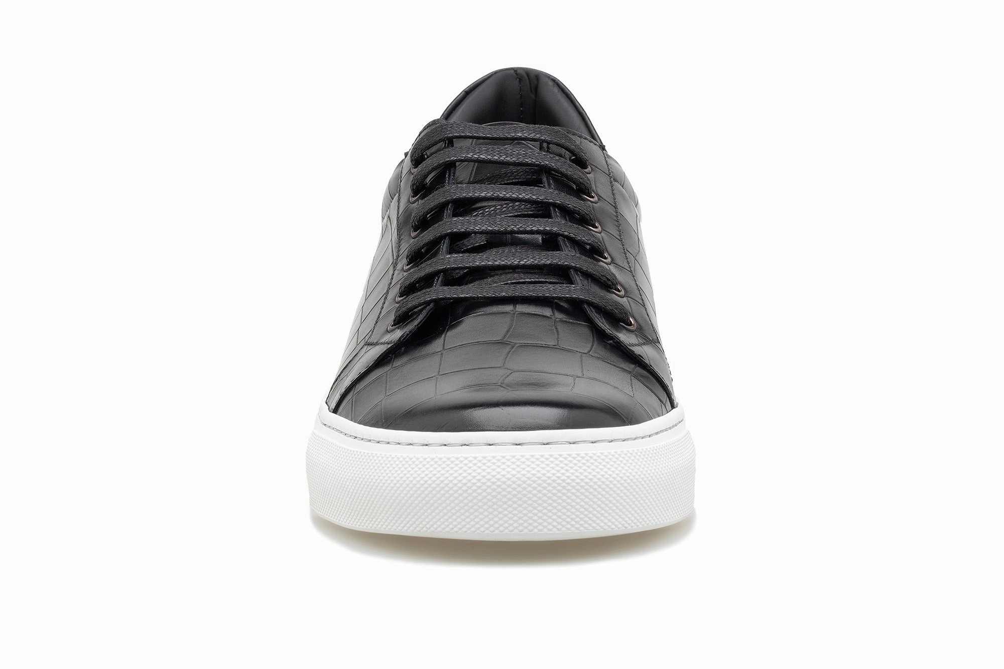 The Smith Low-Top Sneaker - Black Croc