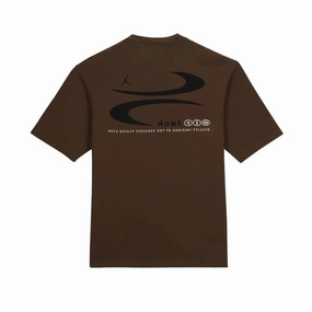 Travis Scott x Jordan T-shirt Brown