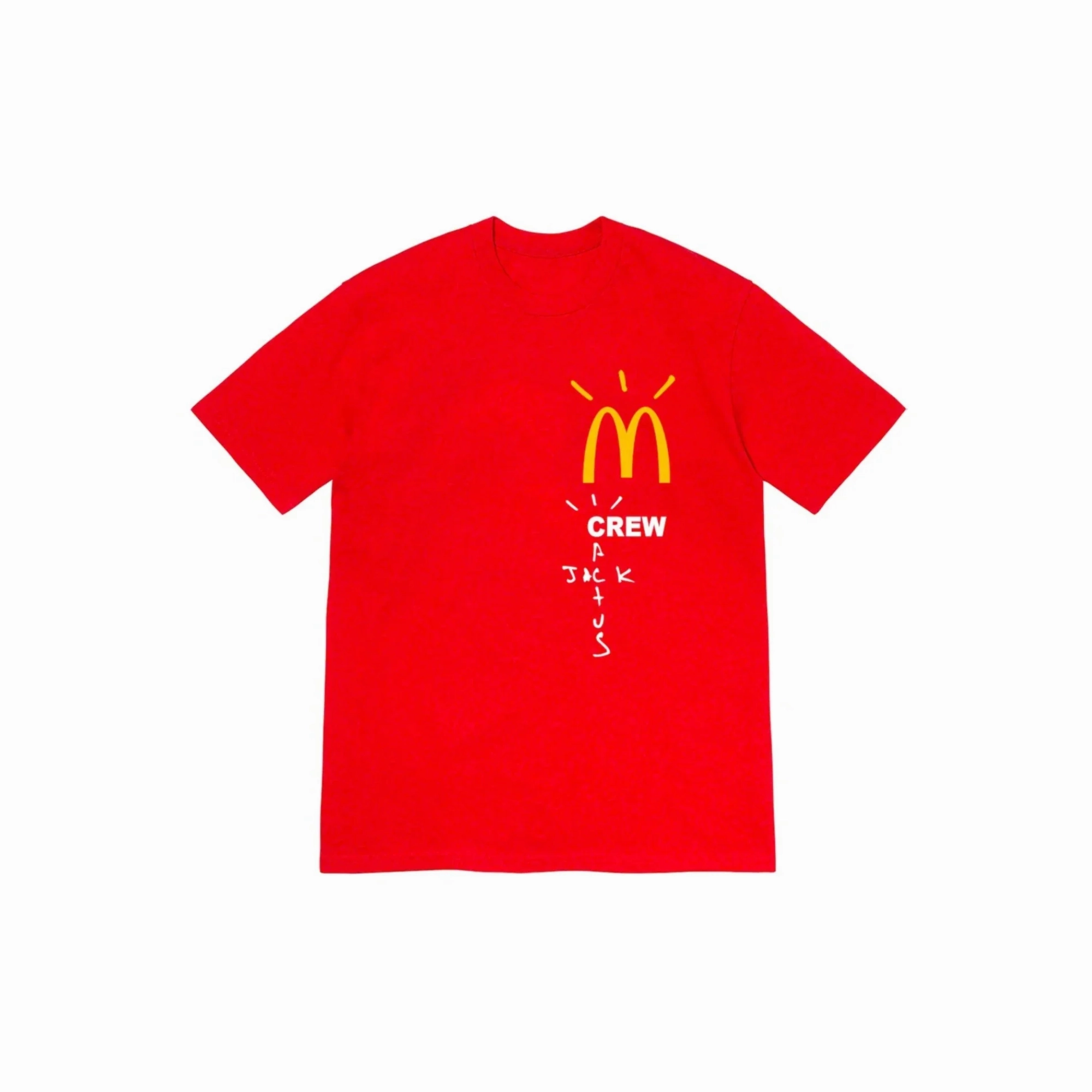 Travis Scott x McDonald's Crew T-shirt Red