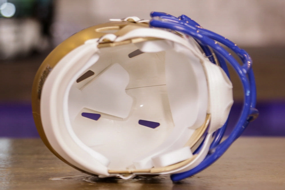 Tulsa Golden Hurricane Riddell Speed Mini Helmet