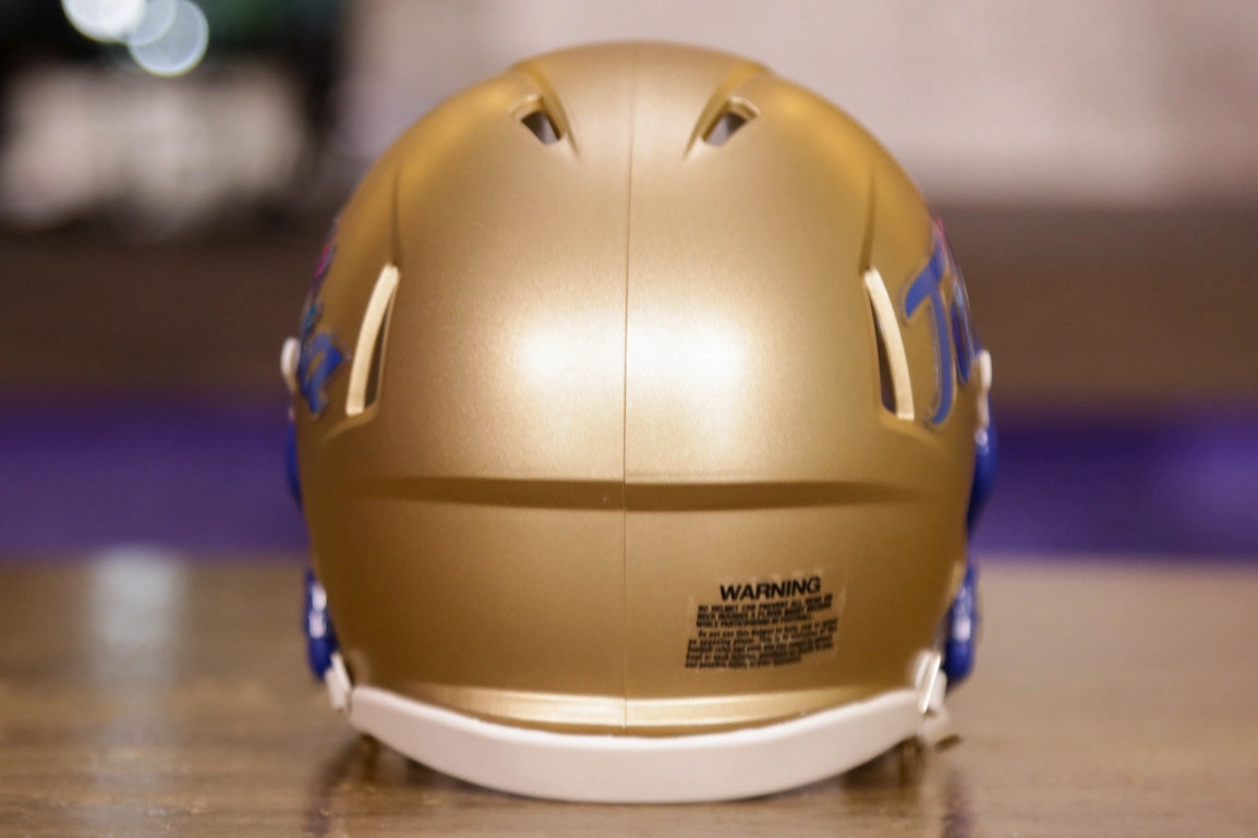 Tulsa Golden Hurricane Riddell Speed Mini Helmet