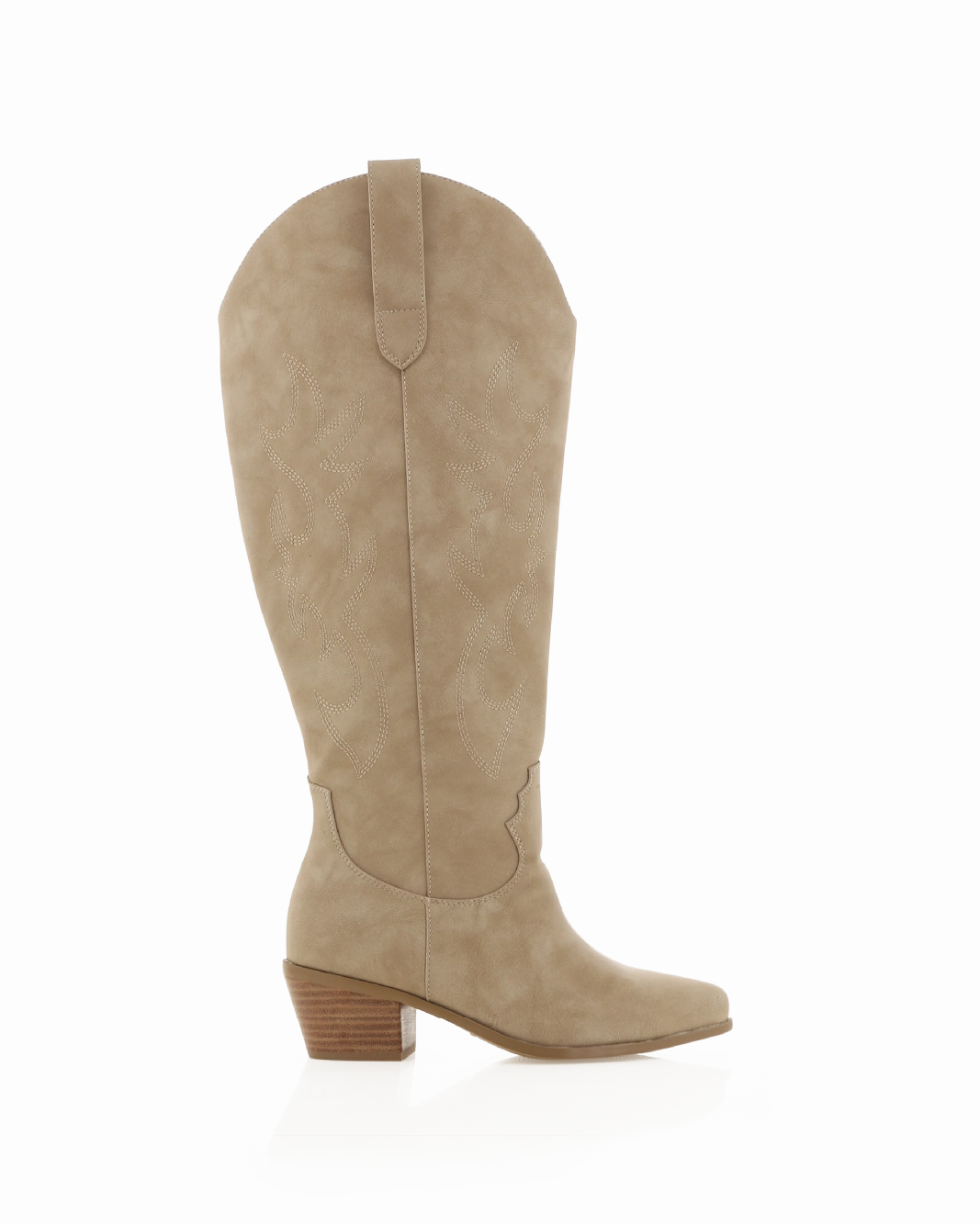URSON EXTENDED CURVE - TAUPE NUBUCK