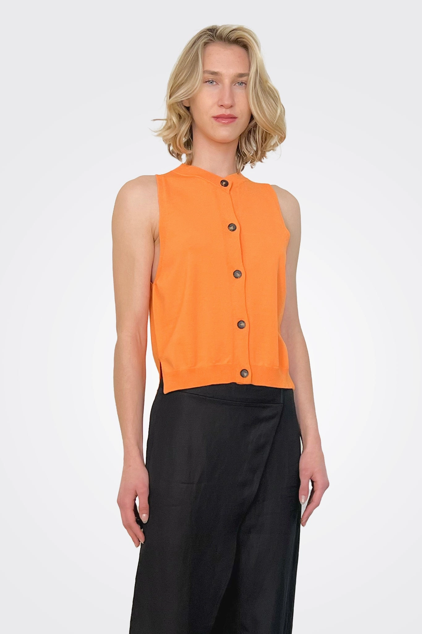 V Neck Waistcoat - Mango