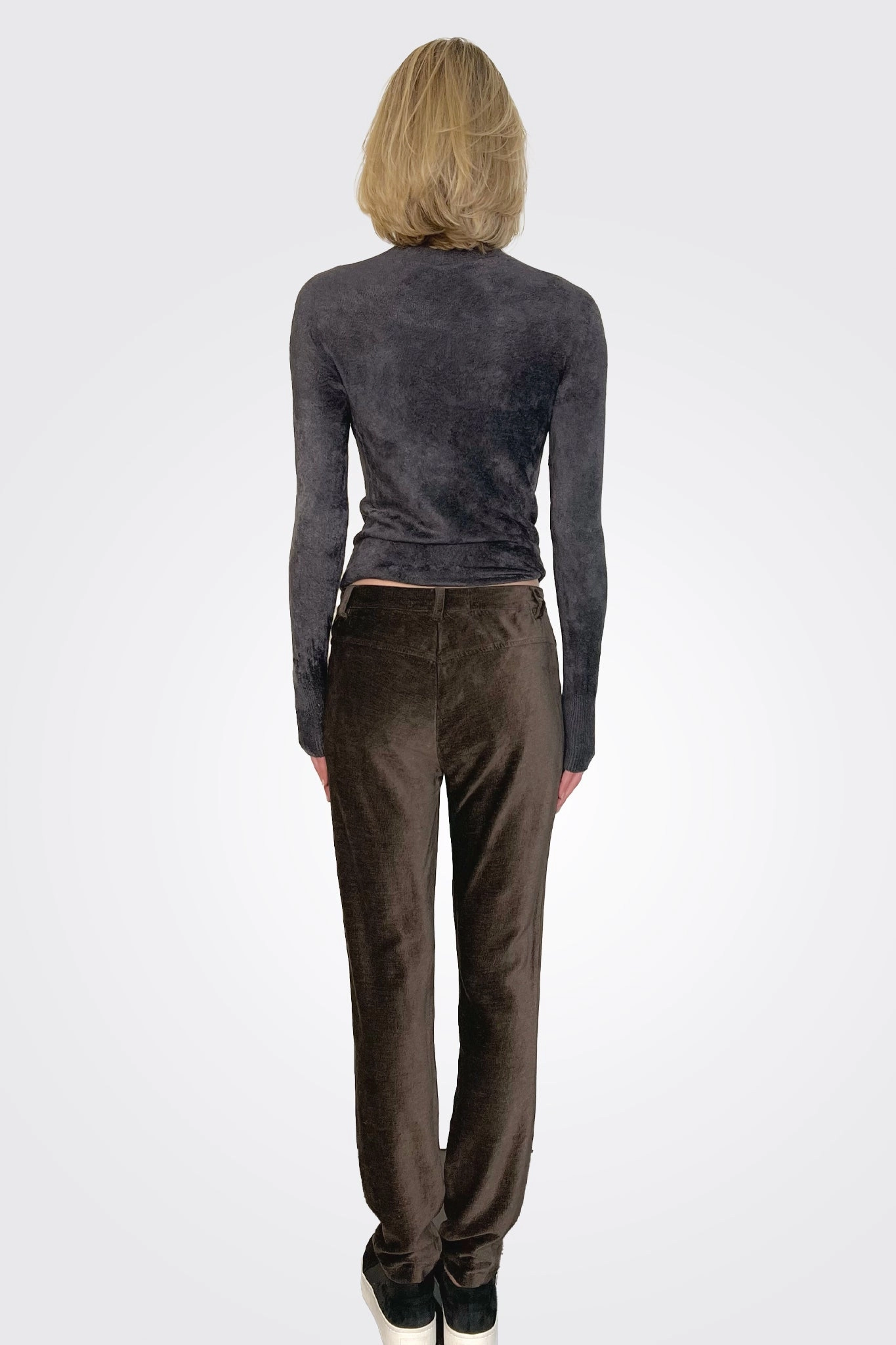 Velvet Pants - Brown