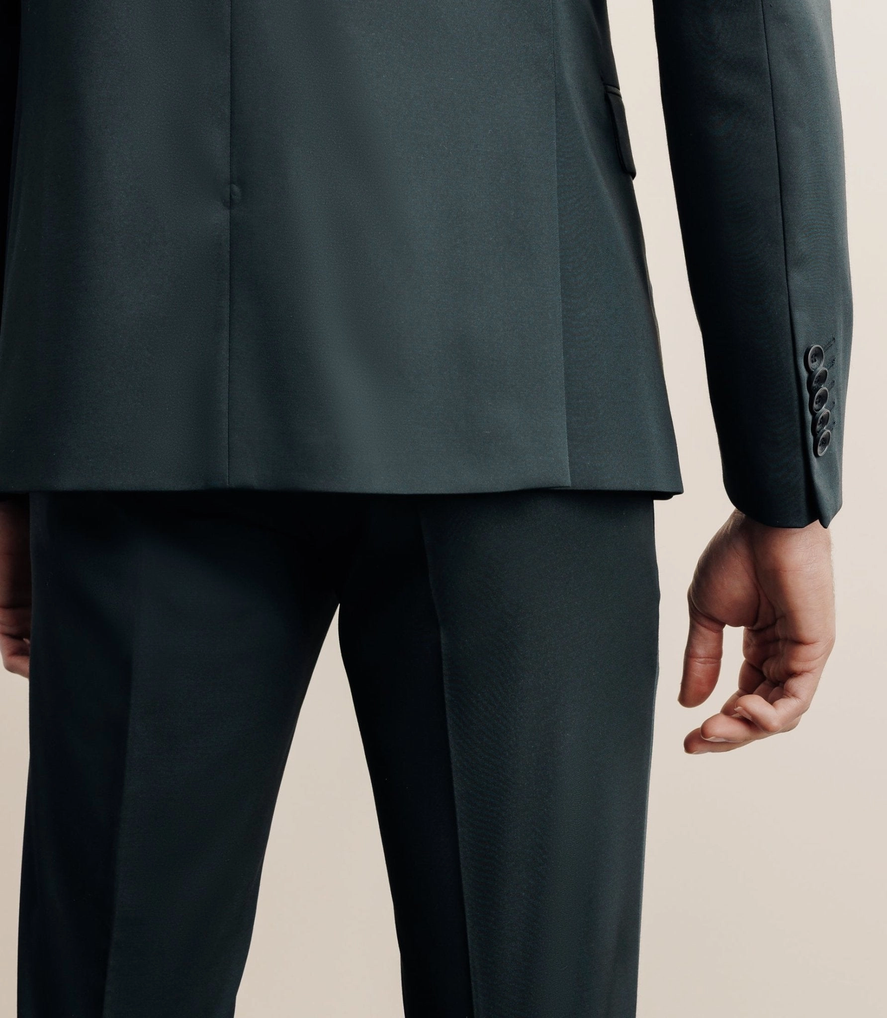 Veste ville en tissu technique noire