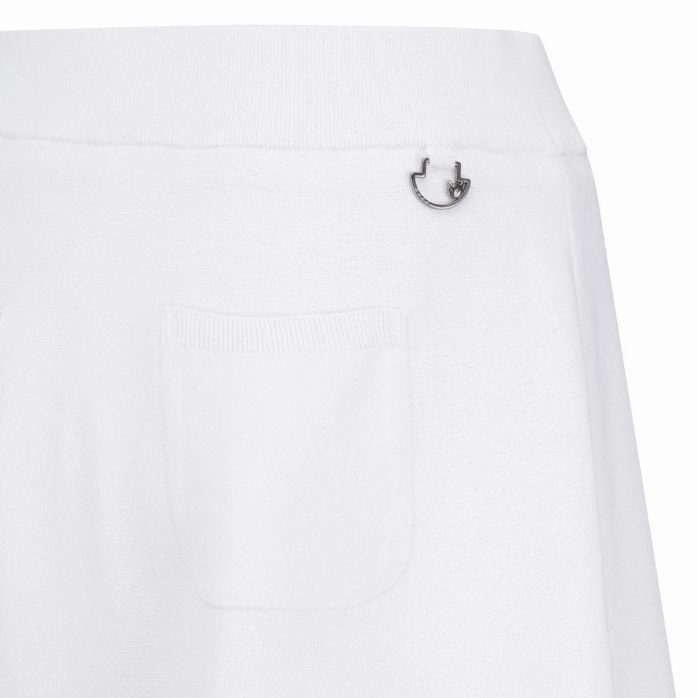 WAAC Athletic Tipping A-Line Knit Golf Skort White - SS24 Women