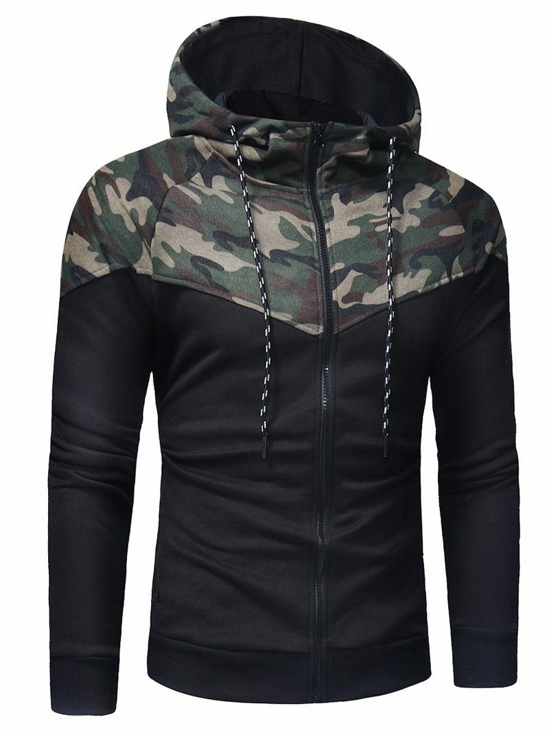 West Louis™ Camouflage Hoodie Suit