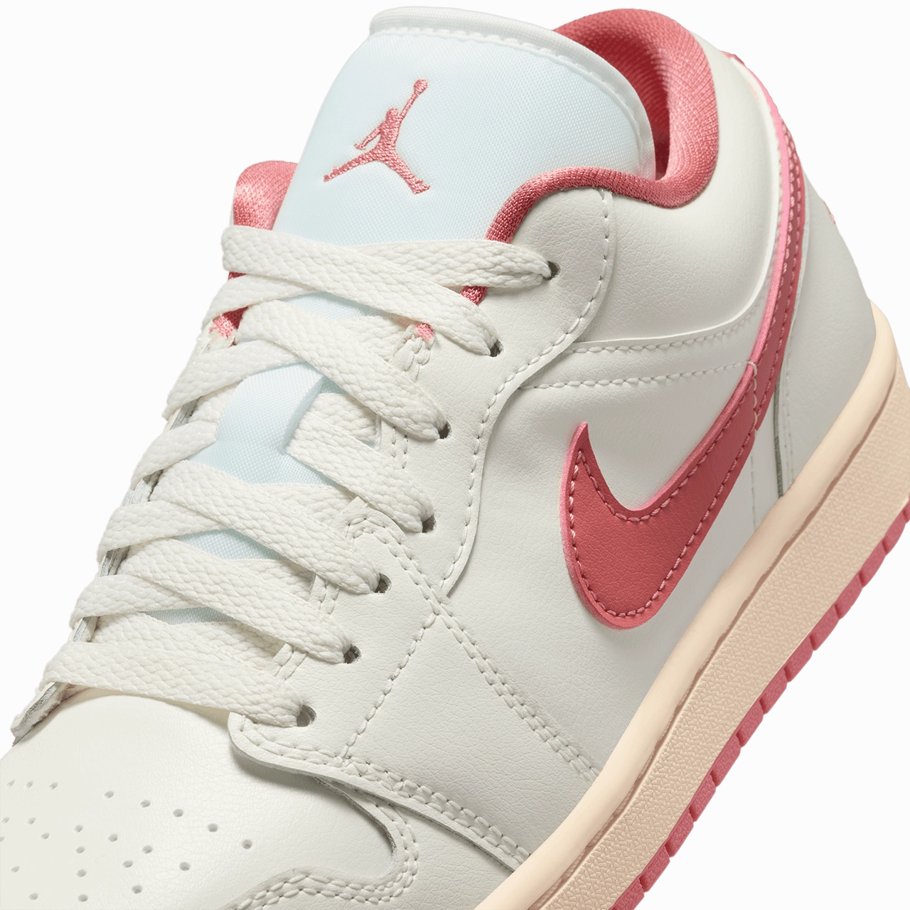 Wmns Air Jordan 1 Low 'Sail and Pink Salt'