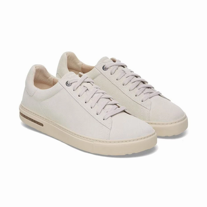 Women's Bend Narrow Antique White Suede