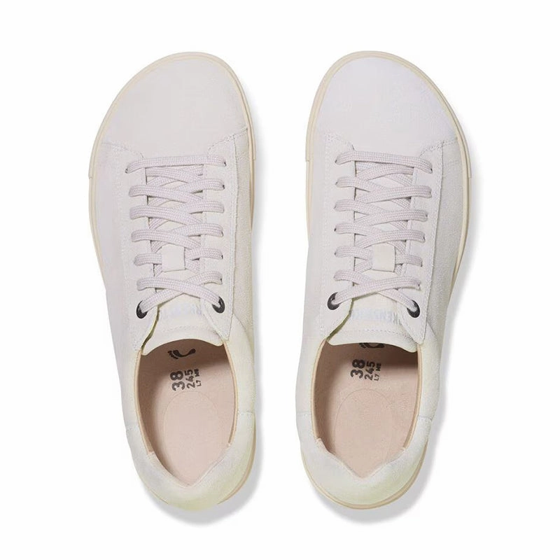 Women's Bend Narrow Antique White Suede
