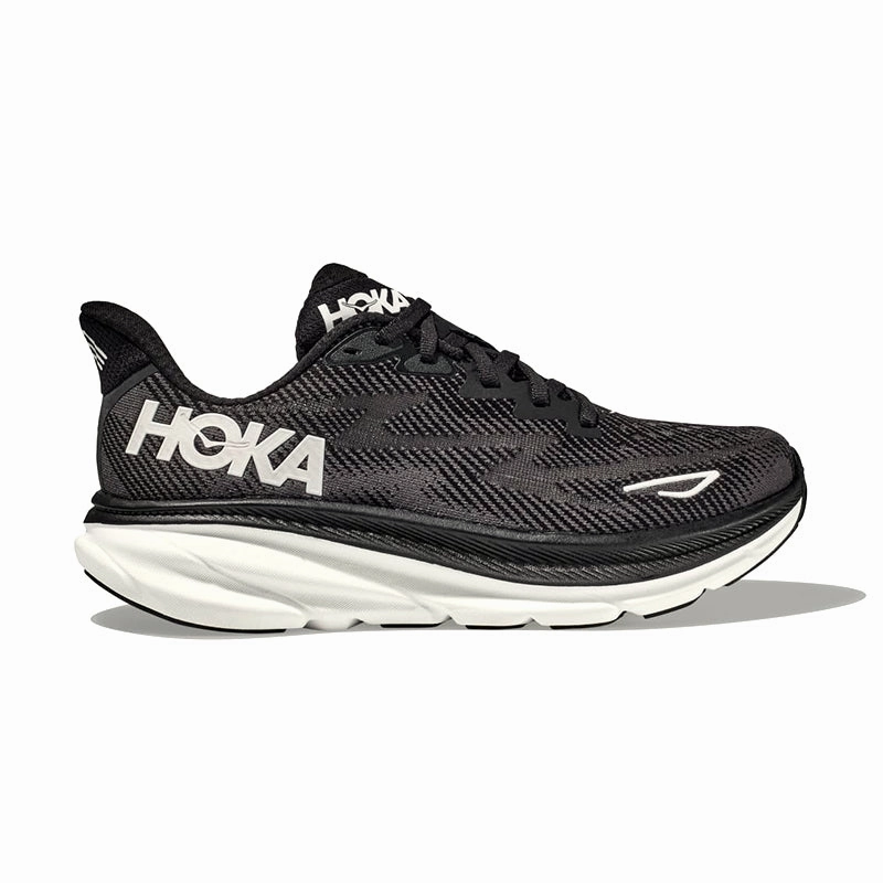 Women's Clifton 9 Black/White