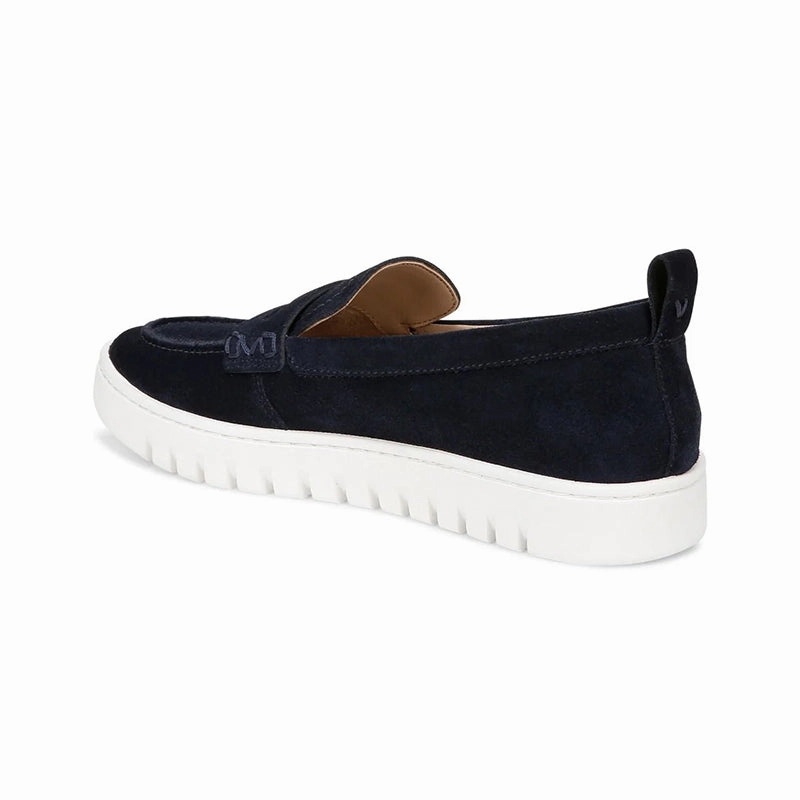 Women's Uptown Dark Blue Suede