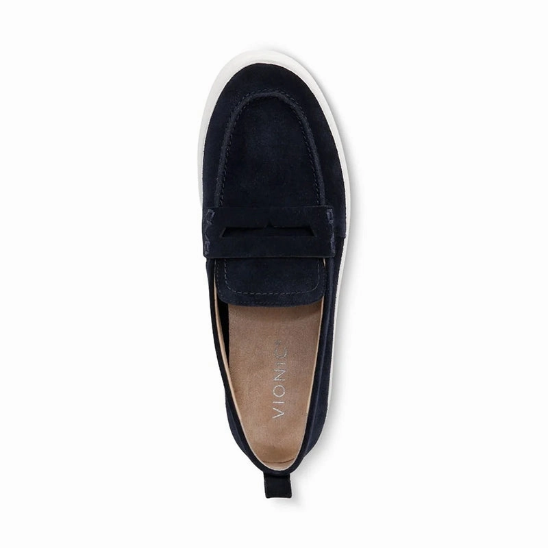 Women's Uptown Dark Blue Suede