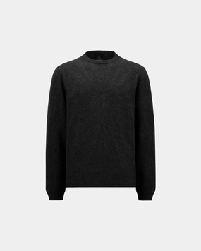 X Moncler Jumbo Sweater Round Neck Black