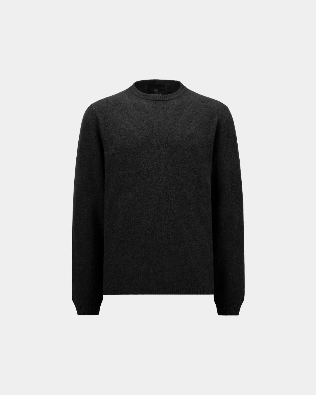 X Moncler Jumbo Sweater Round Neck Black