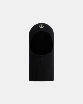 X Moncler Knit Skull Hat Black